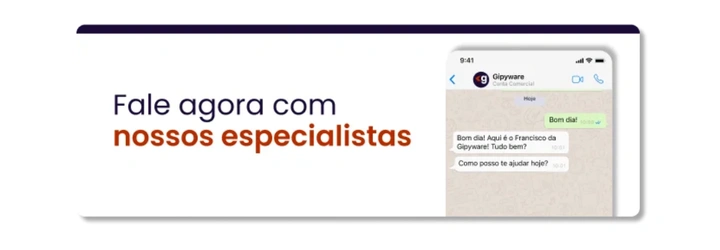 Fale agora com nossos especialistas